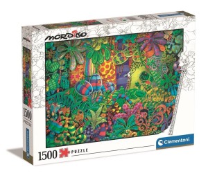 PUZZLE 1500 MORDILLO THE PAINTER, CLEMENTONI