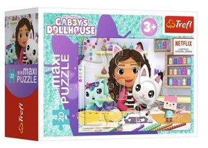 PUZZLE 20 MINIMAXI KOLOROWY DZIEŃ GABBY 1 TREFL