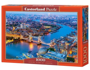 PUZZLE 1000 AERIAL VIEW OF LONDON CASTOR