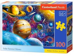 PUZZLE 100 SOLAR SYSTEM ODYSSEY CASTOR, CASTORLAND