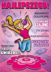 KARNET YOUNG B6 + KOPERTA WZÓR NR 019 URODZINY