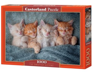 PUZZLE 1000 THE SWEETEST KITTENS CASTOR