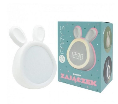 Budzik zajączek biały, Mary's