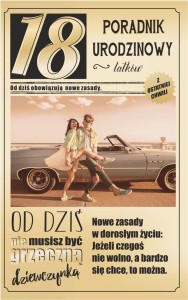 KARTKA OKOLICZNOŚCIOWA URODZINY 18 U15