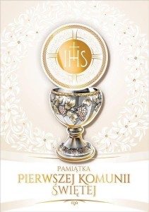 KARTKA OKOLICZNOŚCIOWA KOMUNIA