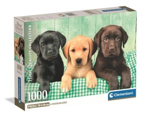 PUZZLE 1000 THREE LABS, CLEMENTONI