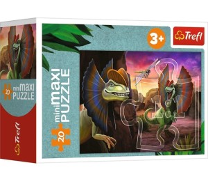 PUZZLE 20 MINIMAXI POZNAJ ŚWIAT DINOZAURÓW 1 TREFL