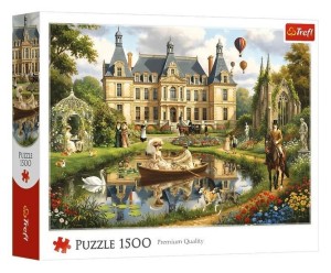 PUZZLE 1500 PAŁAC NAD WODĄ TREFL, TREFL