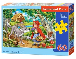 PUZZLE 60 LITTLE RED RIDING HOOD CASTOR