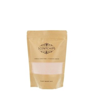 ŚWIECA SYPANA 250GR WOSK PERŁOWY RÓŻOWY