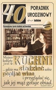 KARTKA OKOLICZNOŚCIOWA URODZINY 40 U19