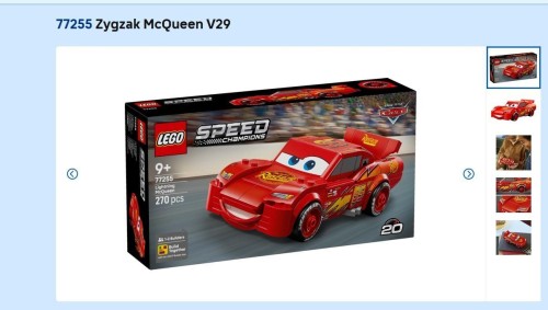 LEGO(R) SPEED CHAMPIONS 77255 (4szt) Zygzak...