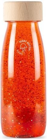 Butelka sensoryczna Float pomarańczowa, Petit Boum