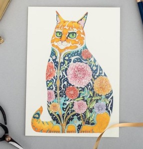 KARNET A083 B6 + KOPERTA RUDY KOT