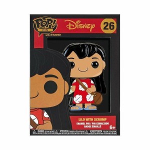 FUNKO POP PIN STITCH LILO WITH SCRUMP, FUNKO