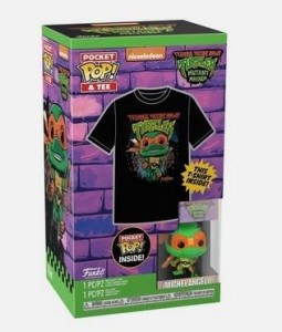 FUNKO T-SHIRT NINJA TURTLES L + FIGURKA