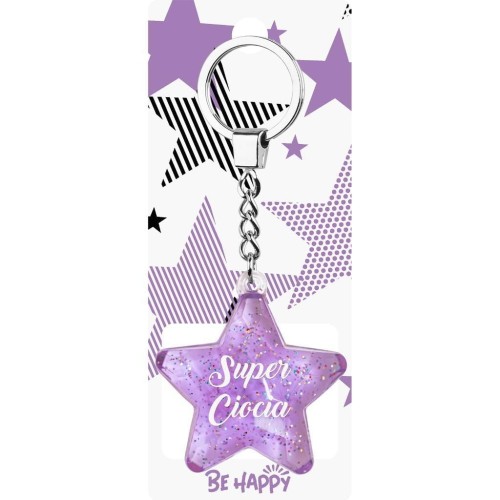 Brelok Gwiazdka Super Ciocia, Be-Happy Gifts