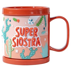 KUBEK DLA DZIECKA 3D SUPER SIOSTRA, BE-HAPPY GIFTS