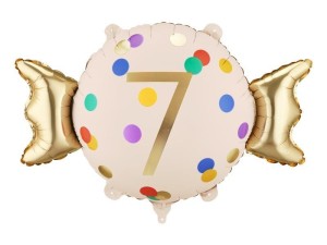 BALON FOLIOWY CUKIEREK 7 61X37CM