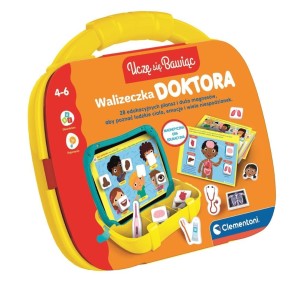 EDUKACYJNA WALIZECZKA DOKTORA, CLEMENTONI