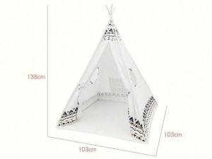 NAMIOT WIGWAM 103X103X138CM, MADEJ