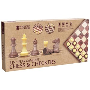 SZACHY 19X19 CM, MADEJ