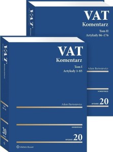 VAT. KOMENTARZ 2026 T.1-2 W.20, ADAM BARTOSIEWICZ