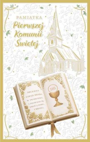 Kartka okolicznościowa Komunia KP31