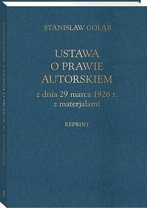 Ustawa o prawie autorskim z dnia 29 marca 1926r.