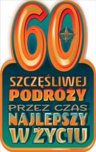 KARTKA OKOLICZNOŚCIOWA URODZINY 60