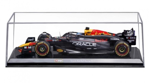 Formula With Helmet&Plastic Stand Oracle Red Bull