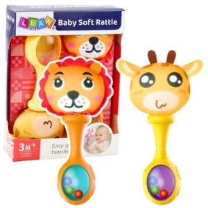 GRZECHOTKIZ MIĘKKĄ PIŁECZKĄ 2SZT, LEANTOYS