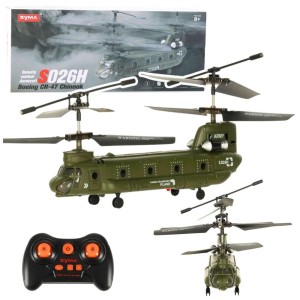 HELIKOPTER ŚMIGŁOWIEC R/C SYMA S026H-1 ZIEL KHAKI