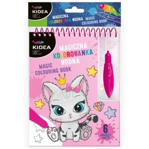 MAGICZNA KOLOROWANKA WODNA - KOTKI KIDEA