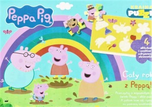 ŚWINKA PEPPA. KRAINA PUZZLI. CAŁY ROK Z PEPPĄ!