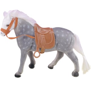 KOŃ FLOKOWANY SZARY W KROPKI, TRIFOX