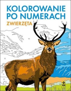 KOLOROWANIE PO NUMERACH. ZWIERZĘTA, PRACA ZBIOROWA