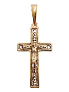 ZAWIESZKA KRZYŻYK 28X15MM
