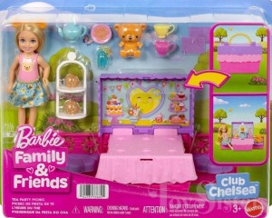 BARBIE CHELSEA PIKNIK Z PODWIECZORKIEM + LALKA