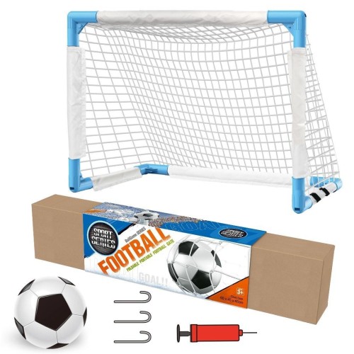 Zestaw z bramką: bramka piłka pompka haczyki