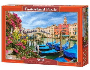 PUZZLE 500 THE GRAND CANAL IN VENICE CASTOR