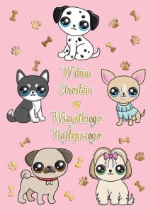KARNET B6 URODZINY - PIESKI