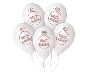 BALONY PREMIUM HEL WIECZÓR PANIEŃSKI 5SZT