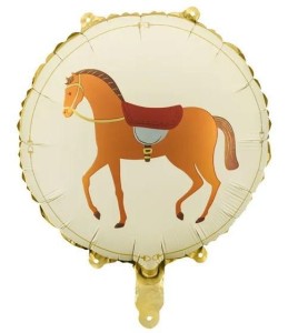 BALON FOLIOWY KOŃ 45CM