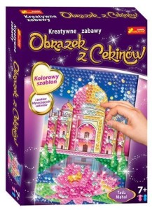 OBRAZEK Z CEKINÓW. TADŻ MAHAL, RANOK-CREATIVE