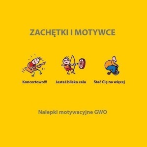 ZACHĘTKI I MOTYWCE OGÓLNE - 192 NAKLEJKI GWO