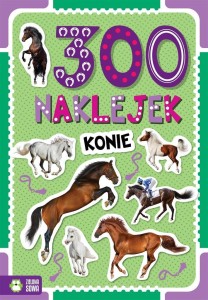 300 NAKLEJEK. KONIE, PRACA ZBIOORWA
