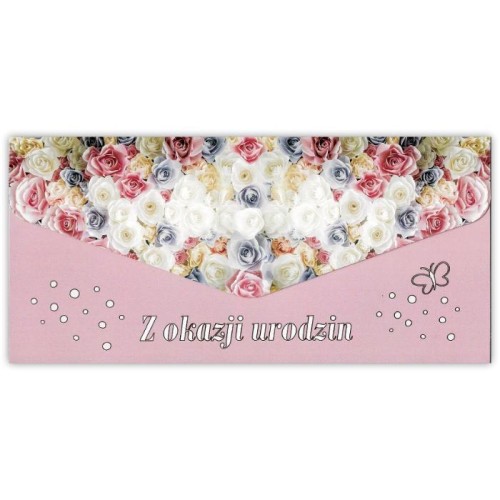 Karnet-koperta W dniu urodzin