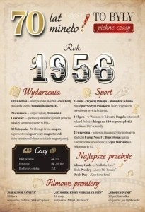 KARNET URODZINY 70