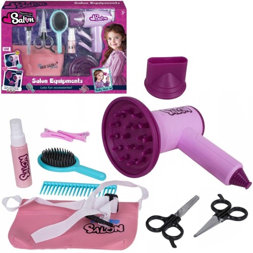 Zestaw fryzjerski suszarka na baterie, Trifox